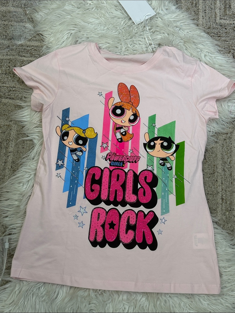 Girls Rock Short Sleeve Tee - Pink
